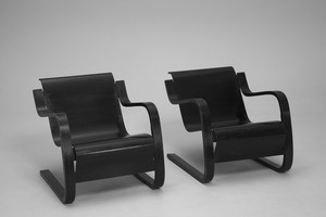 Pair of Easy Chairs Model No. 31