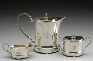 Neoclassical Silver Teaset