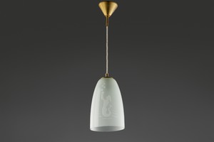 Small Orrefors Ceiling Lamp