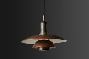 PH 6/5 Copper Ceiling Lamp