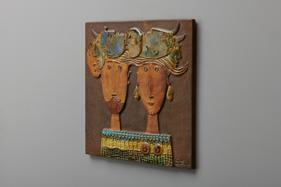 Stig Lindberg – Set of Four Tiles - Jackson Design