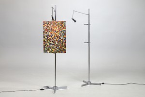 Pair of Arredoluce "Cavalletto" Lamp Easels