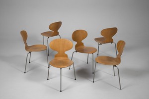 Set of Six Ant Chairs