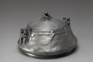 Pewter Bowl and Lid