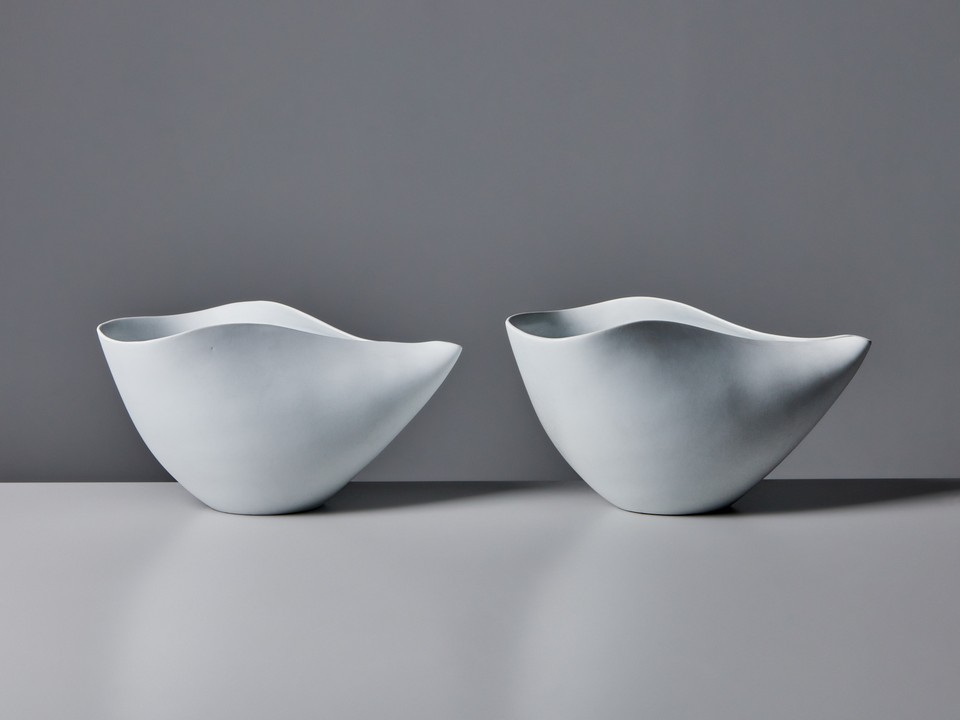 Stig Lindberg – Two Large 'Veckla' Sculptures - Jackson Design
