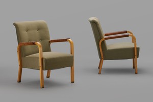Pair of Armchairs, Model no. 47