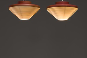 Pair of Ceiling Lamps Model no. A 605