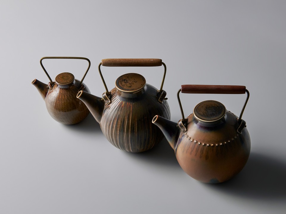 Stig Lindberg – Three Teapots - Jackson Design
