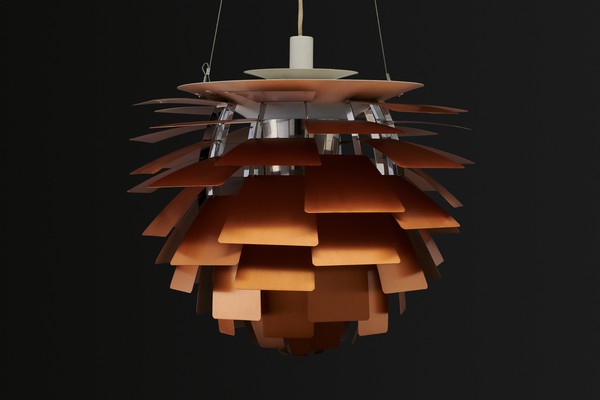Early 'Artichoke' Ceiling Lamp
