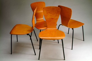 Set of Four "Nikke" Chairs