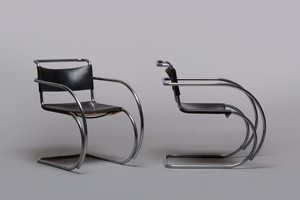 Pair of Armchairs, Model no. MR-20