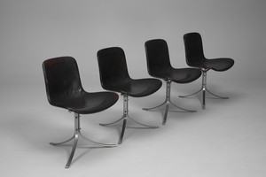 Set of Four PK-9 Chairs