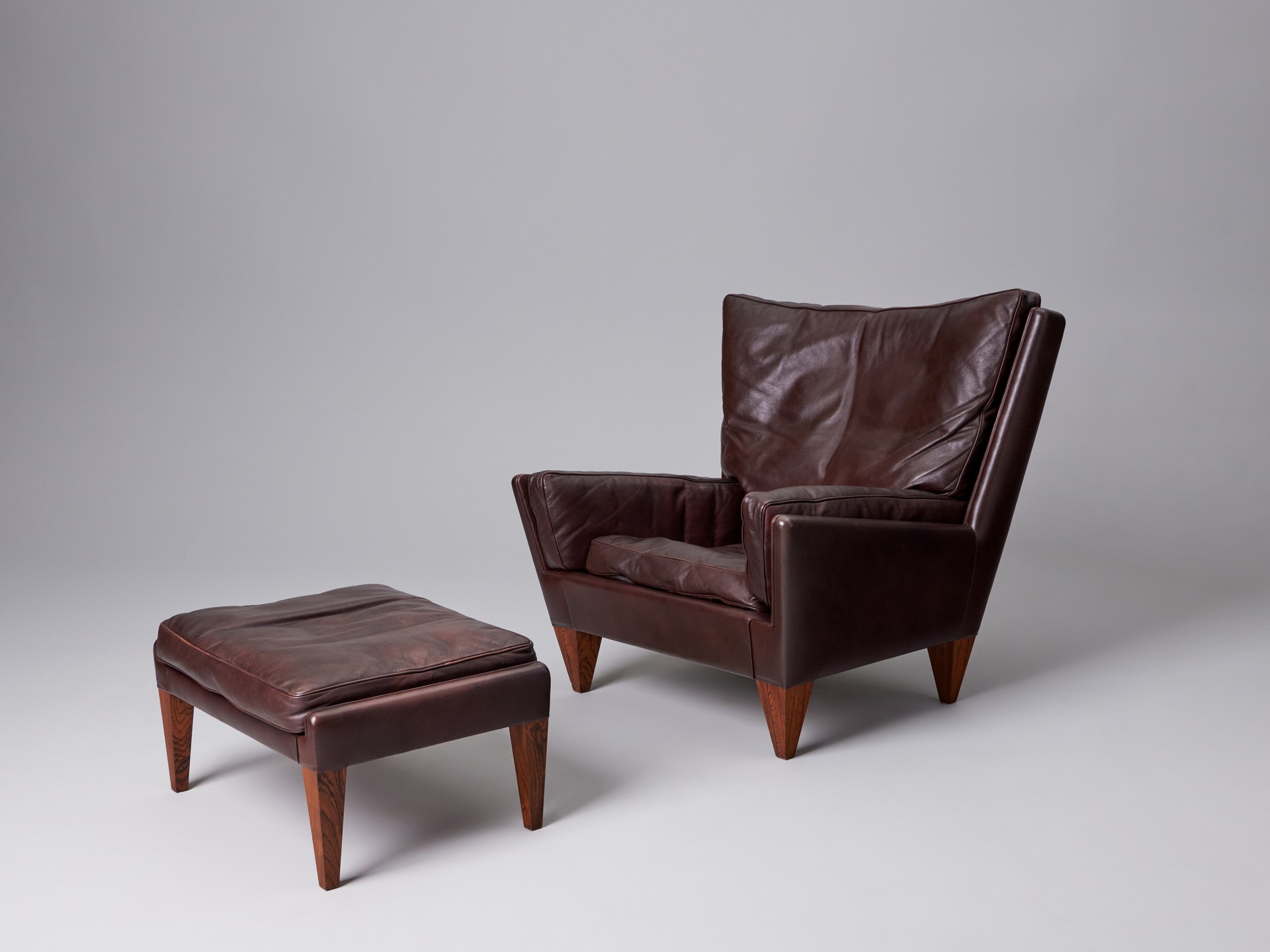 Illum Wikkelsø – Lounge Chair and Ottoman - Jackson Design Illum Wikkelsø – Lounge Chair and Ottoman - Jackson Design