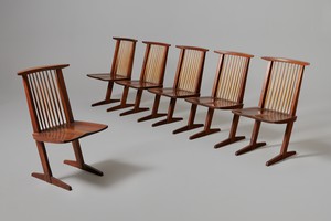 Set of Six 'Conoid' Chairs