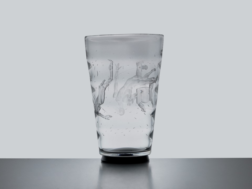 Vicke Lindstrand – 'Pärlfiskare' (Pearl Fisher) Vase - Jackson Design