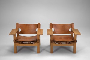 Pair of 'Spanish Chairs', Model no 2226