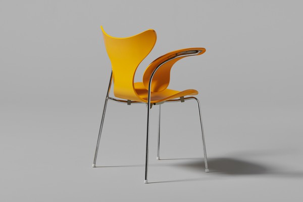 Set of Six 'Seagull' Chairs, Model no. 3108