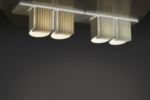 Pair of Ceiling Lights, Model no. AE-7055