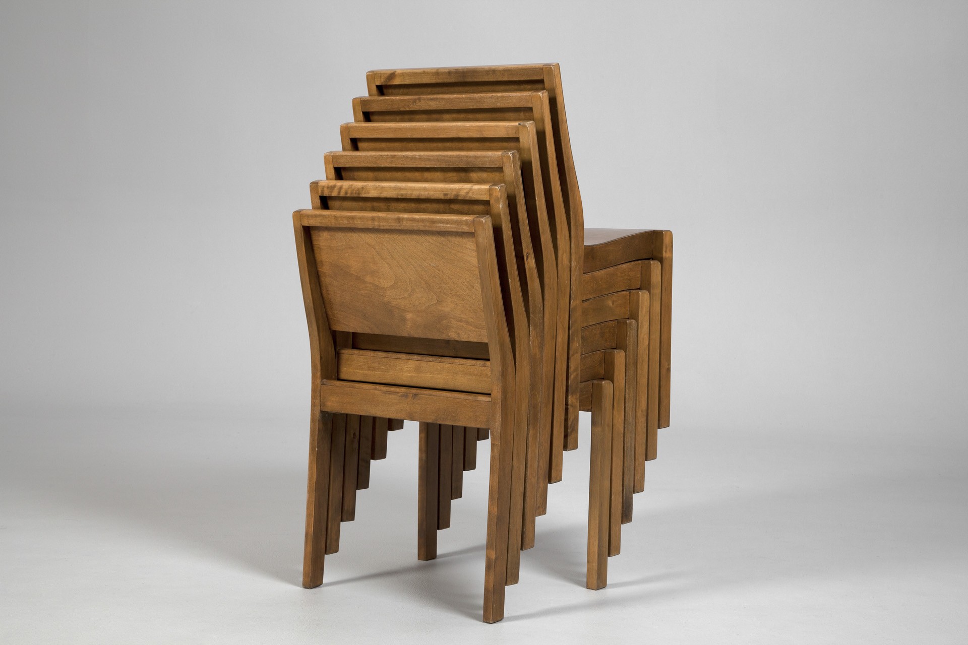 Alvar Aalto – Stackable Model 611 Chairs - Jackson Design