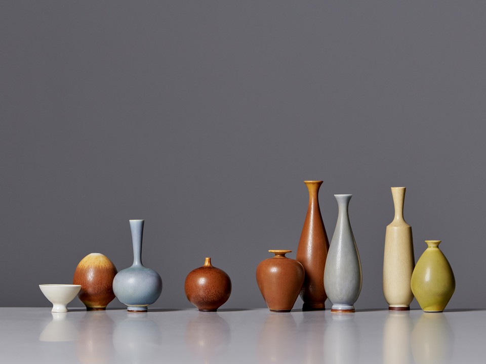 Berndt Friberg – Set of Nine Miniature Ceramics - Jackson Design