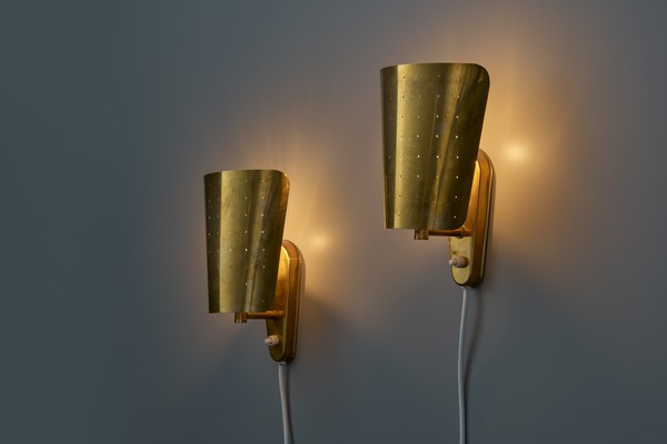 Pair of Swedish Wall Lamps