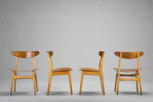 Four "CH 30" Chairs