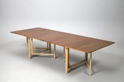 Bruno Mathsson – Extra Wide Maria Flap Extending Dining Table