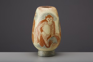 Monkey Vase