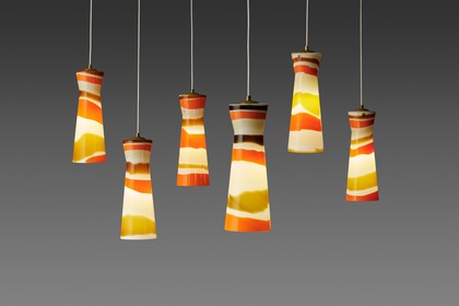 Set of Seven Ceiling Lamps