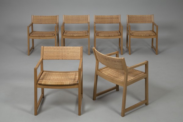 Set of Six Armchairs