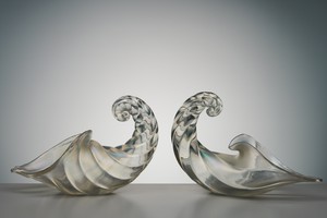 Pair of Glass Shells
