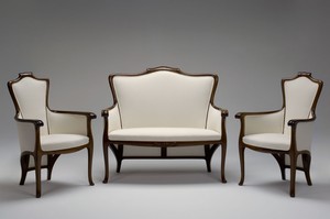 Sofa and Two Armchairs