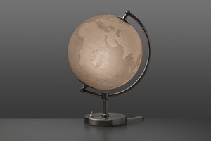Illuminated Glass Globe