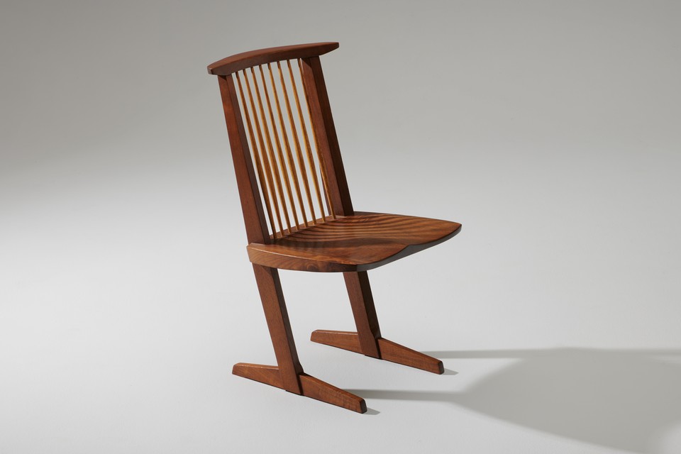 George Nakashima – Set of Eight 'Conoid' Chairs - Jackson Design