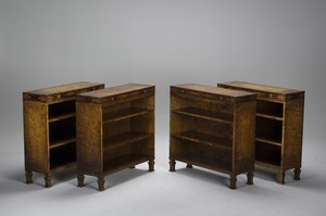 Pair of Neoclassical Bookshelves
