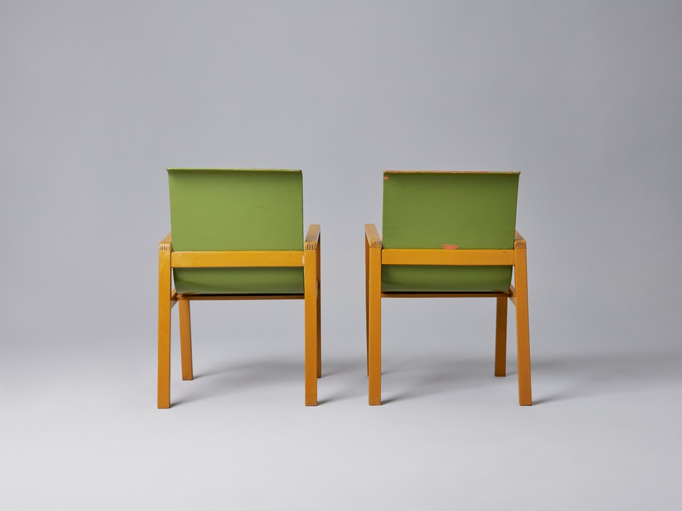 Alvar Aalto – Pair of 'Hallway Chairs' - Jackson Design