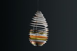 'Spiral' Ceiling Lamp