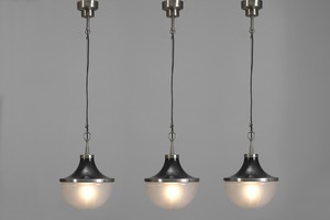 Three "Pi Cavo" Ceiling Lamps