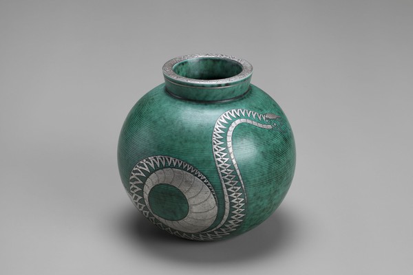 'Argenta' Snake Vase
