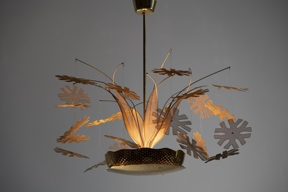 Paavo Tynell – 'Snowflake' Ceiling Light, Model no. 10109 Paavo Tynell – 'Snowflake' Ceiling Light, Model no. 10109