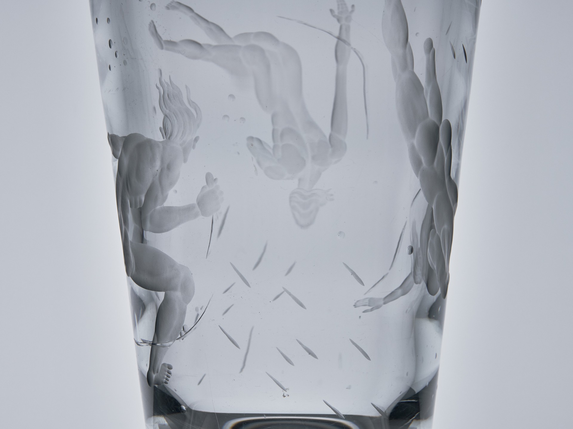 Vicke Lindstrand – 'Pearl Fisher' Vase - Jackson Design