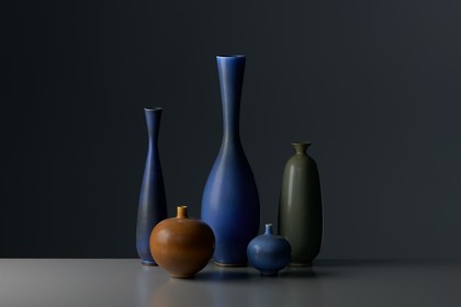 Berndt Friberg – Five Berndt Friberg Vases - Jackson Design