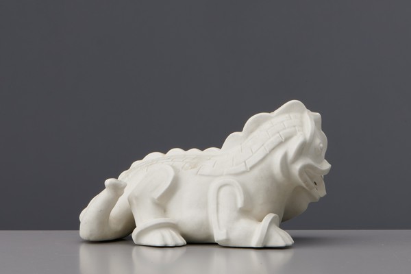 Two 'Dragon Puppy' Figurines