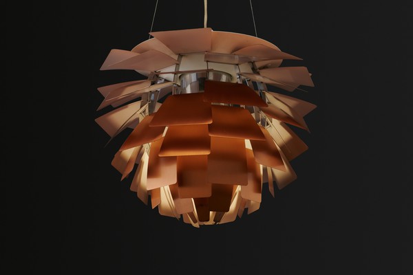 Early 'Artichoke' Ceiling Lamp