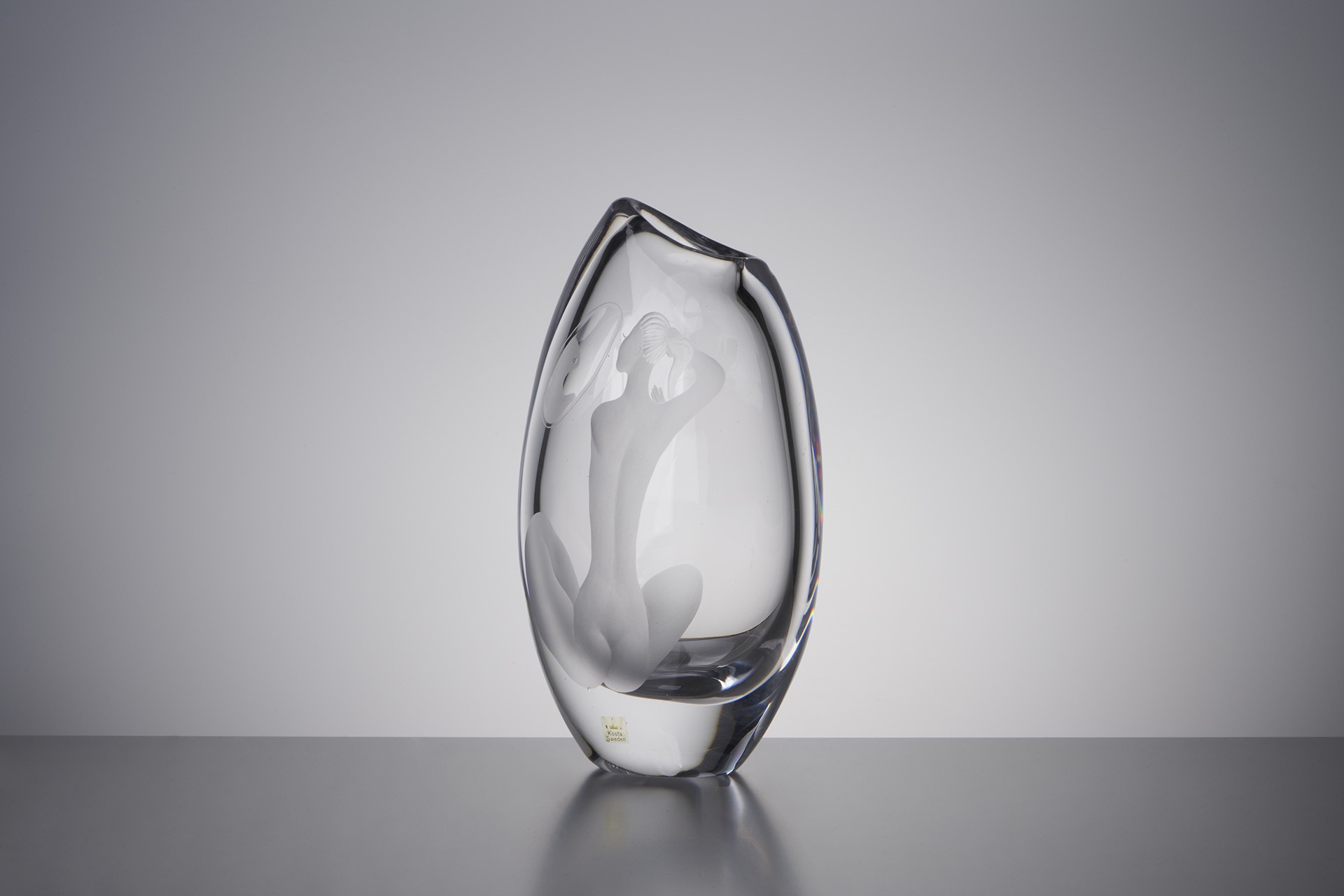 Vicke Lindstrand – 'Fåfanga (Vanity)' Vase - Jackson Design