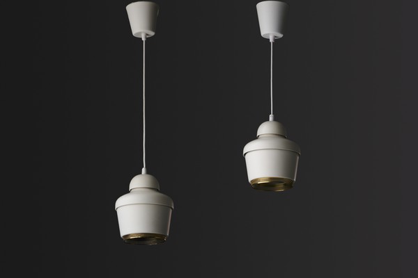 Pair of Ceiling Lamps, Model no. A330