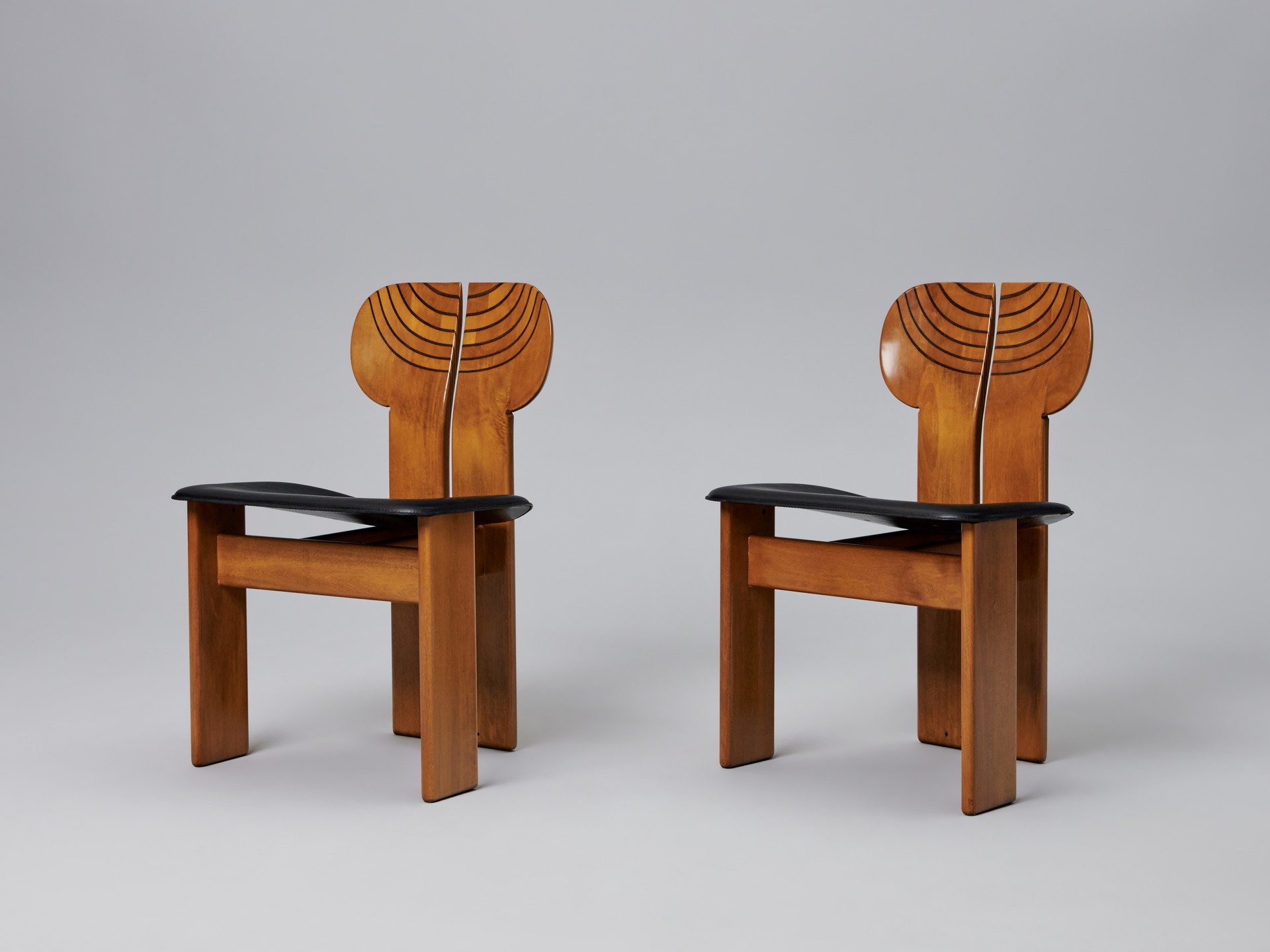 Afra Scarpa, Tobia Scarpa – Set of Six 'Africa' Chairs - Jackson