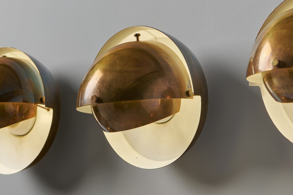Set of Six Wall Lamps