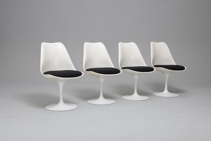 Set of Four 'Tulip' Chairs