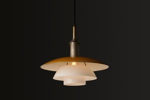 Ceiling Light with Model no. PH 4/4 Shades